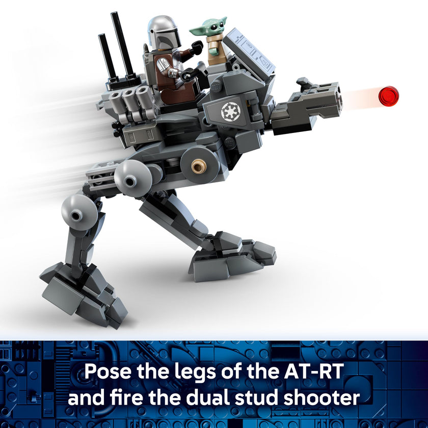 LEGO Star Wars AT-RT Attack - Building Toy for Boys & Girls, Ages 7+ - with The Mandalorian & Grogu Minifigures - Playset for Kids - Gift for Birthdays - 75444 🍁 All In One Marketplace Canada