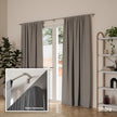 Umbra Twilight Curtain Rod Set – Wrap Around Design Ideal for Blackout or Room Darkening Panels, 30 to 84 Inches, Nickel 🍁 All In One Marketplace Canada