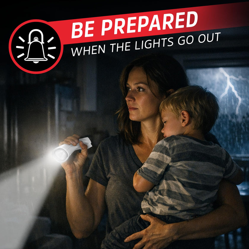 Energizer Weatheready Rechargeable Compact Handheld Light, Plug-in Rechargeable LED Light, Automatic Turn-On Emergency Flashlight, Built-in Rechargeable Battery Included, 3 Count 🍁 All In One Marketplace Canada