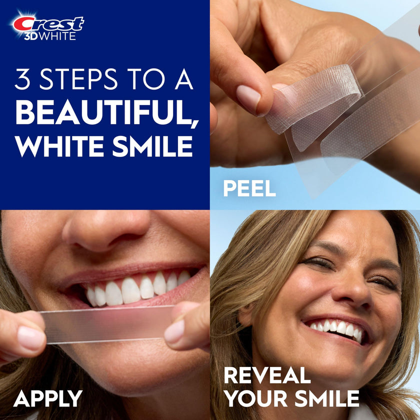 Crest 3D Whitestrips Age Renew At-home Teeth Whitening Kit, 21 Treatments, 28 Levels Whiter 🍁 All In One Marketplace Canada