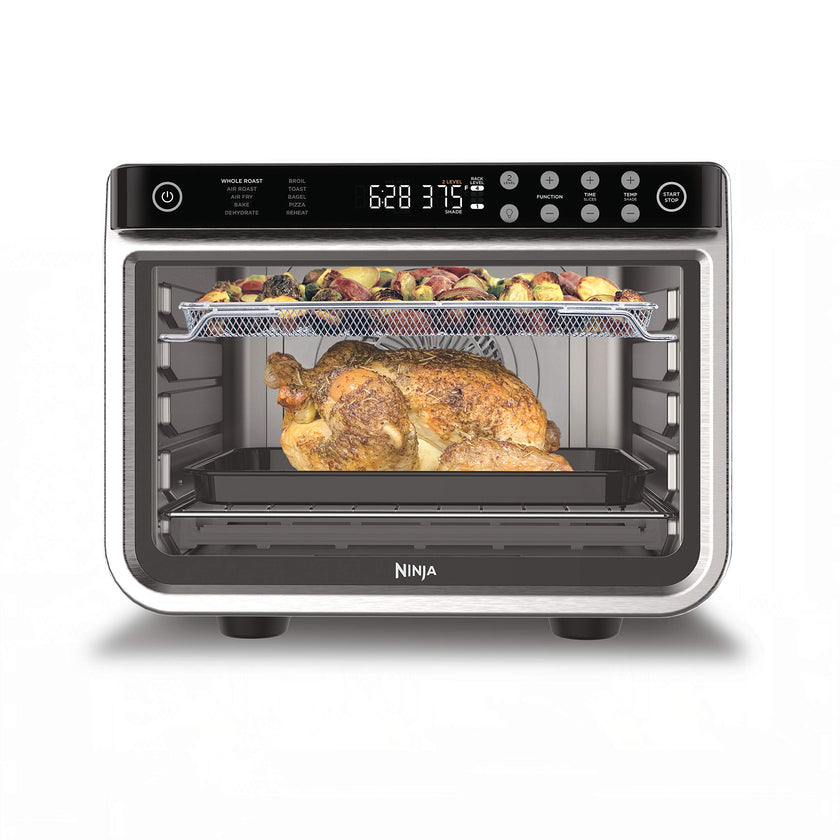 Ninja DT201C, Foodi 10-in-1 XL Pro Air Fry Oven, Stainless steel, 1800W (Canadian version) 🍁 All In One Marketplace Canada