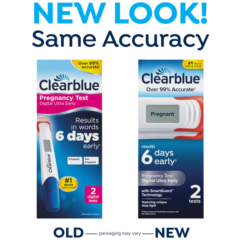 Clearblue Digital Ultra Early Pregnancy Test, No Test Can Tell You Sooner, 2 Digital Tests 🍁 All In One Marketplace Canada