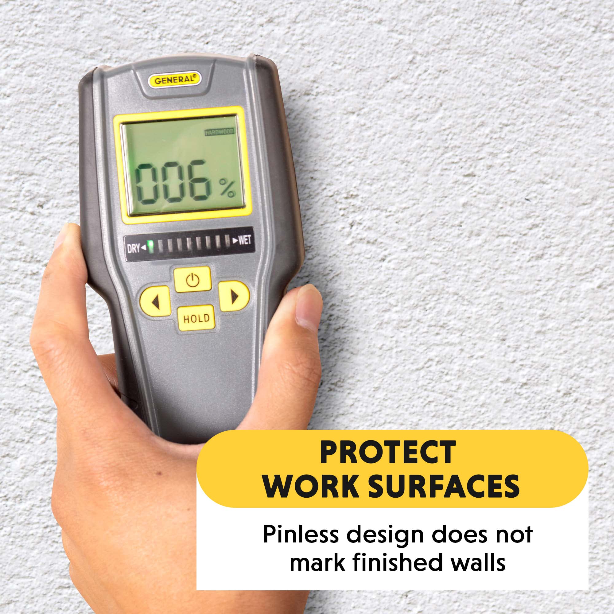 General Tools MMD7NP Moisture Meter, Pinless, Digital LCD with Tricolor Bar Graph 🍁 All In One Marketplace Canada