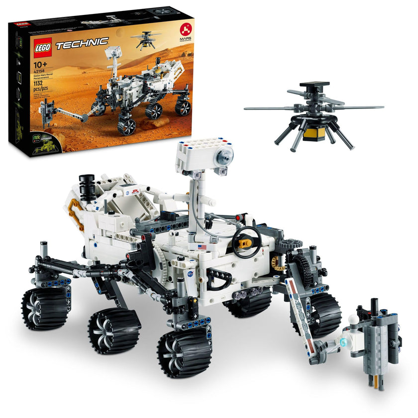 LEGO Technic NASA Mars Rover Perseverance Advanced Building Kit for Kids Ages 10 and Up, NASA Toy with Replica Ingenuity Helicopter, Gift for Kids Who Love Engineering and Science Projects, 42158 🍁 All In One Marketplace Canada