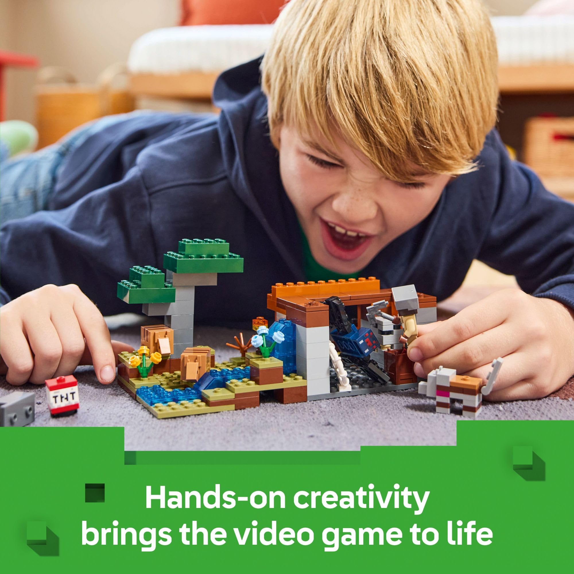 LEGO Minecraft The Armadillo Mine Expedition Toy Figures and Playset - Building Minecraft Toy for Kids, Boys and Girls, Ages 8+ - with Gaming Figures for Pretend Play - Gift Idea for Birthdays - 21269 🍁 All In One Marketplace Canada