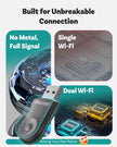 OTTOCAST Mini 2025 Wireless CarPlay & Android Auto 2-in-1 Adapter, Plug & Play, 5GHz WiFi, Auto Connect for iPhone & Android, Fits 98%+ OEM Wired CarPlay Cars 🍁 All In One Marketplace Canada