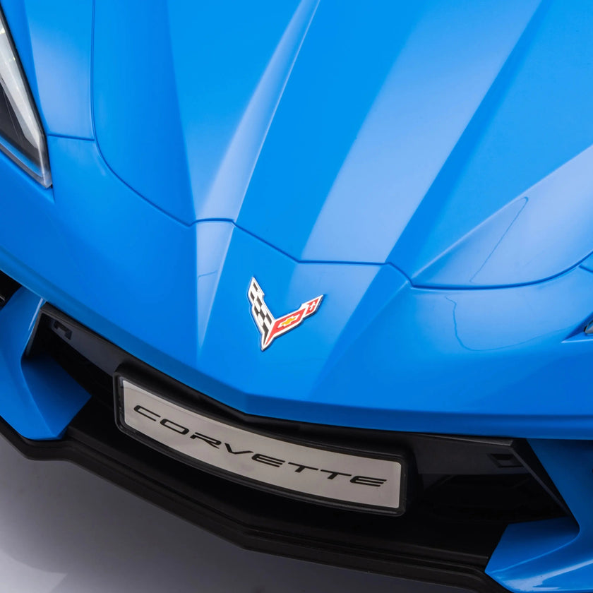 12V Chevrolet Corvette C8 1-Seater Kids Ride-On Car