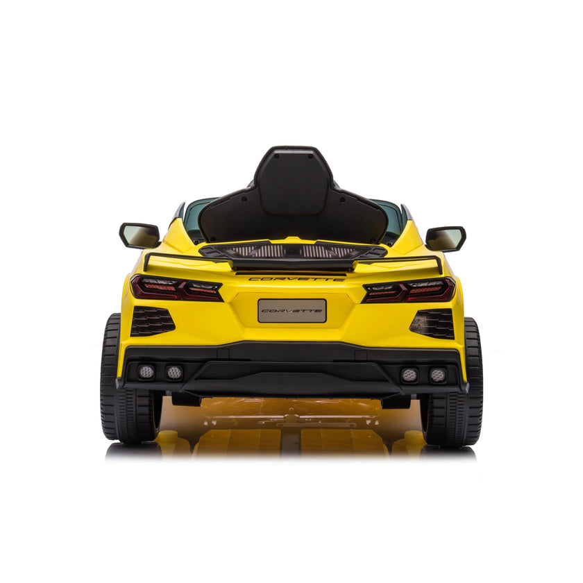 12V Chevrolet Corvette C8 1-Seater Kids Ride-On Car