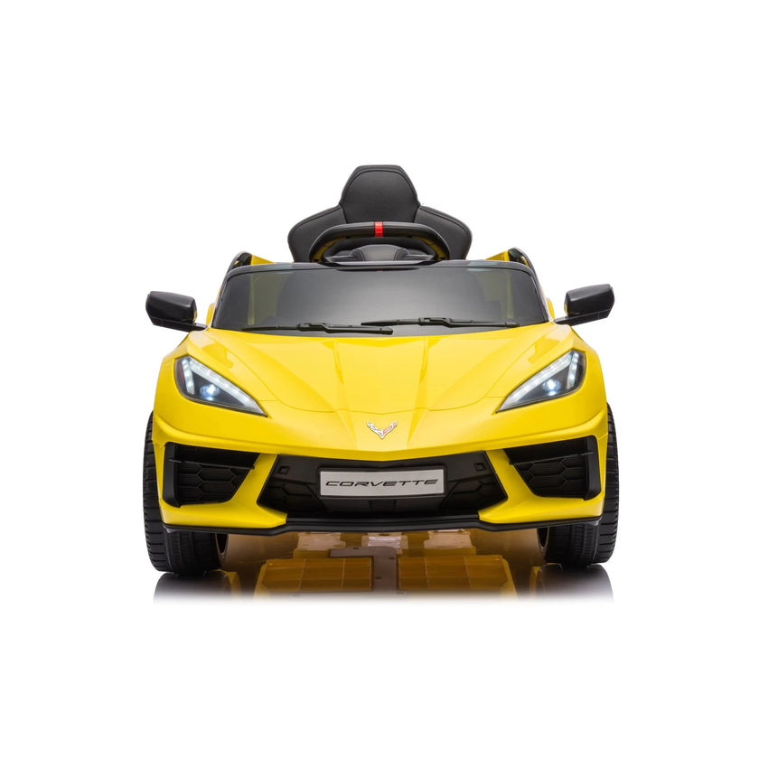 12V Chevrolet Corvette C8 1-Seater Kids Ride-On Car