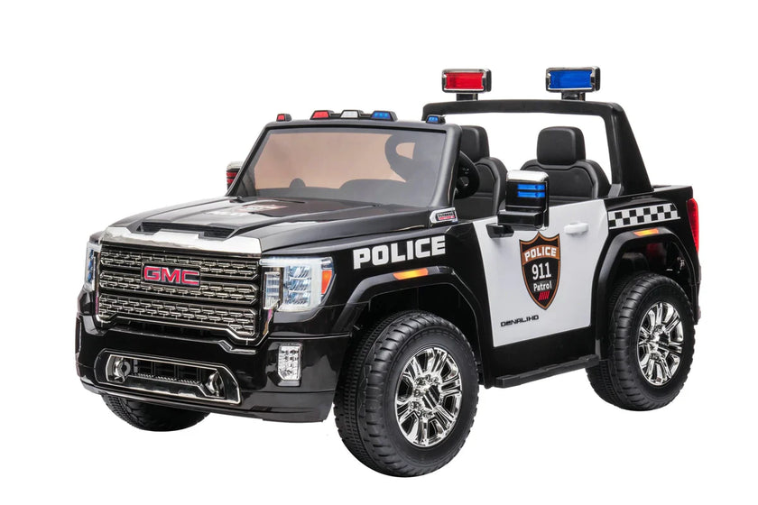 2026 UPGRADED GMC Sierra 24V 2 Seater Kids Ride On Car With Remote Control