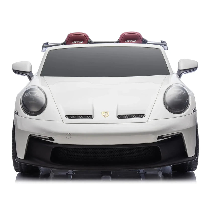 2026 24V Porsche 911 GT3 2 Seater Kids Ride On Car - NEW Silent Motor