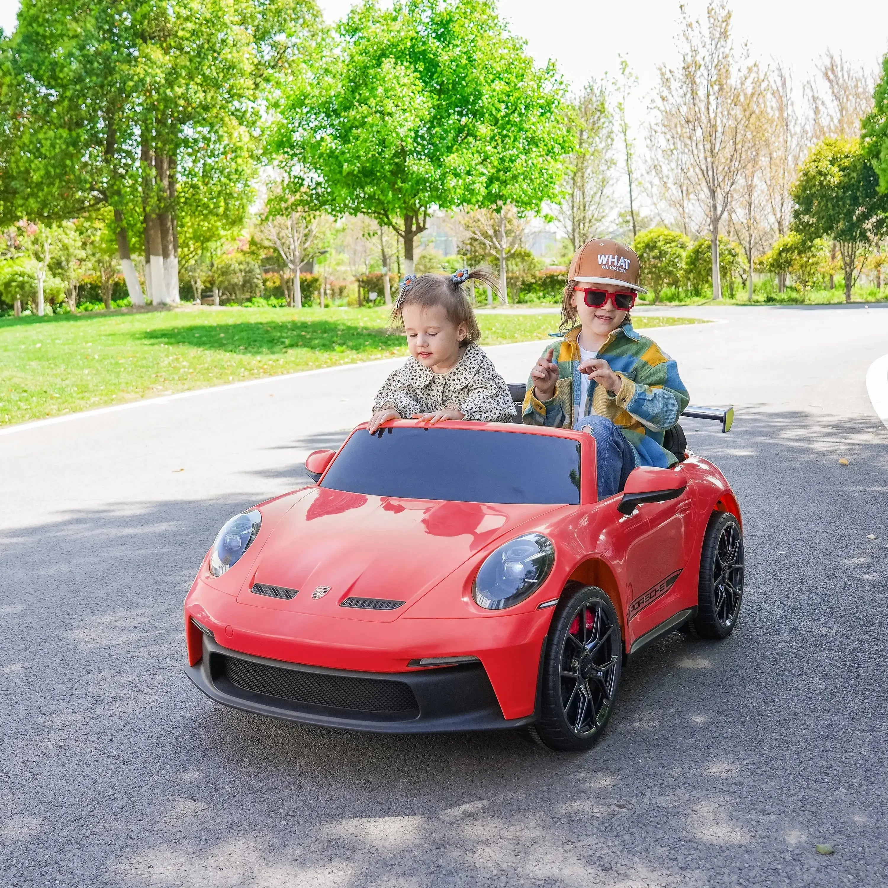 24V Porsche 911 GT3 2 Seater - NEW Silent Motor