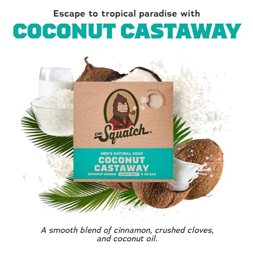 Dr. Squatch - Coconut Castaway Soap (141g)