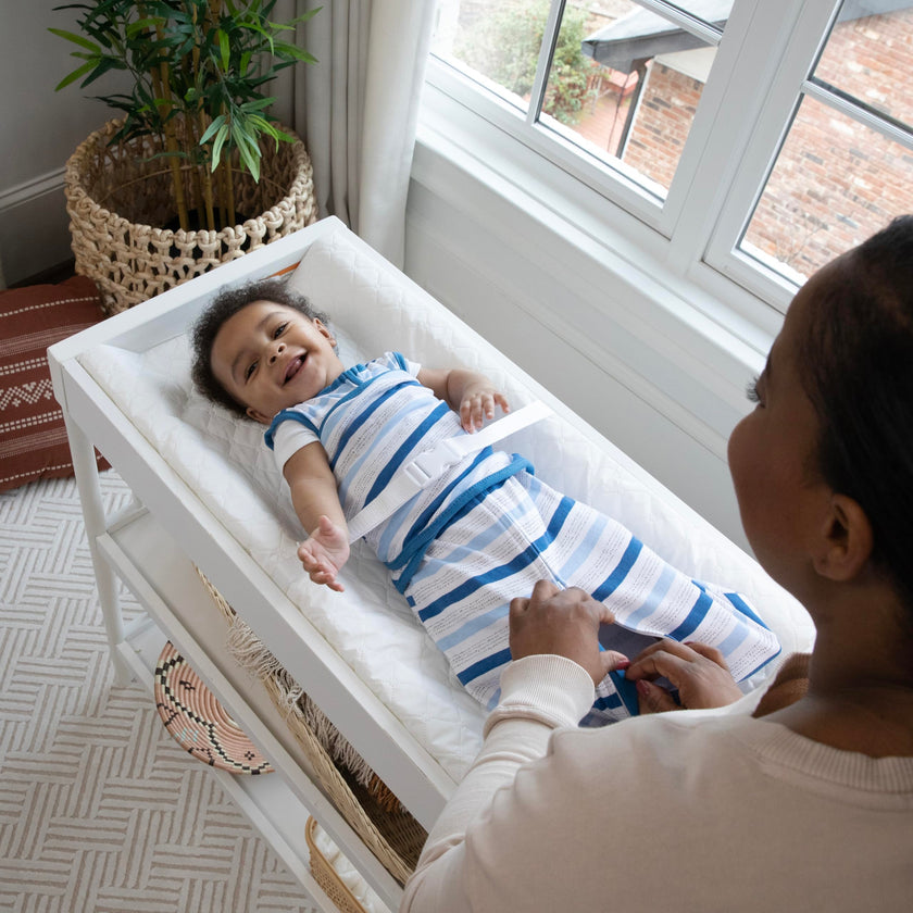 Summer by Ingenuity Contoured Changing Pad Includes Waterproof Changing Liner and Safety Fastening Strap with Quick-Release Buckle 🍁 All In One Marketplace Canada