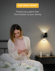 L LOHAS LED Night Light Plug in, [2 Pack] Modern Night Light, Dusk to Dawn Sensor, 0-100LM Adjustable Brightness, Soft White 3000K, Dimmable Night Lights with Light Sensor for Hallway Bedroom Stairway 🍁 All In One Marketplace Canada
