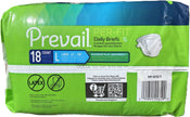 Prevail Per-Fit Daily Briefs Large 18 count