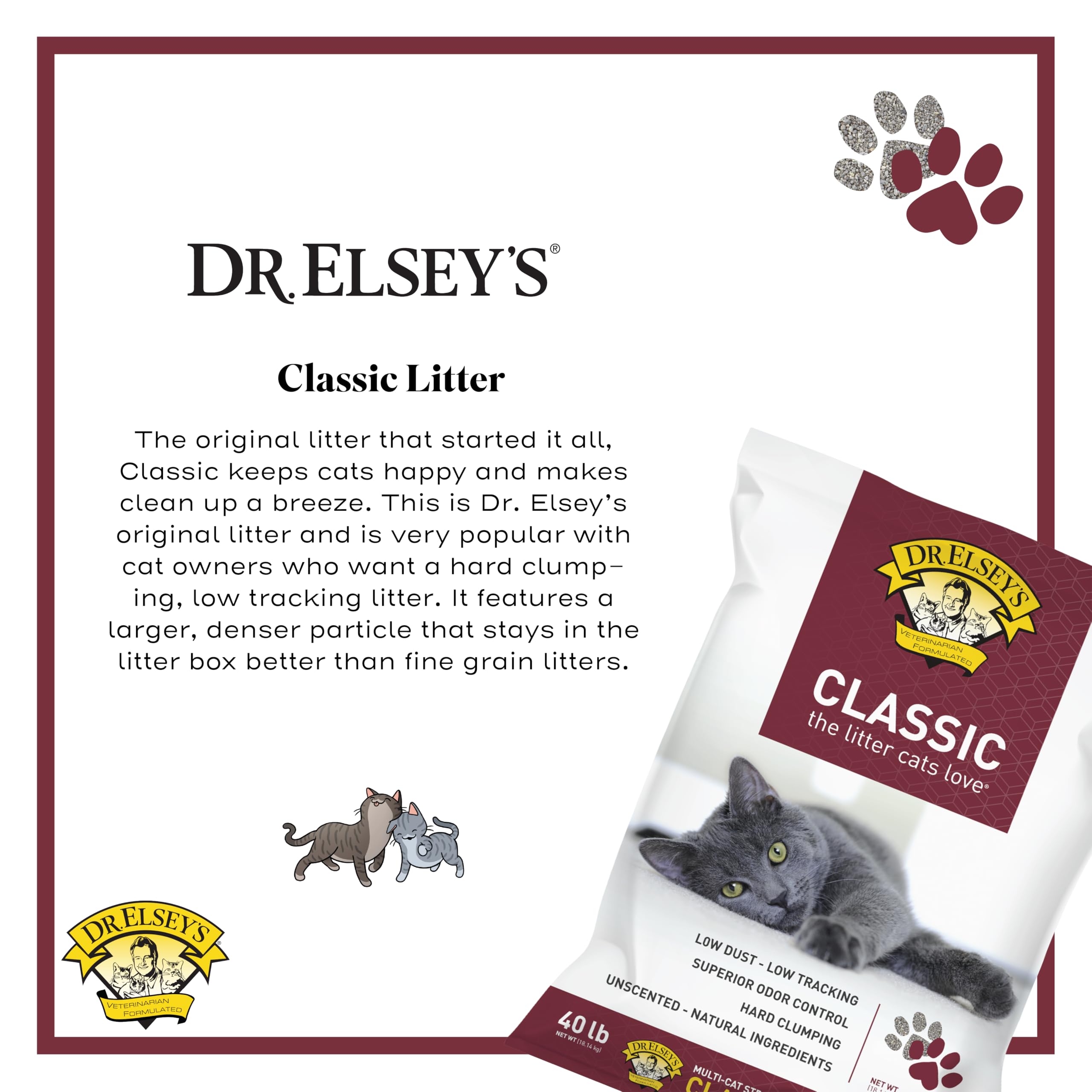 Precious Cat Classic Premium Clumping Cat Litter, 40 Pound Bag 🍁 All In One Marketplace Canada
