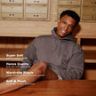Hanes Men's Pullover EcoSmart Hooded Sweatshirt, Black, X-Large 🍁 All In One Marketplace Canada