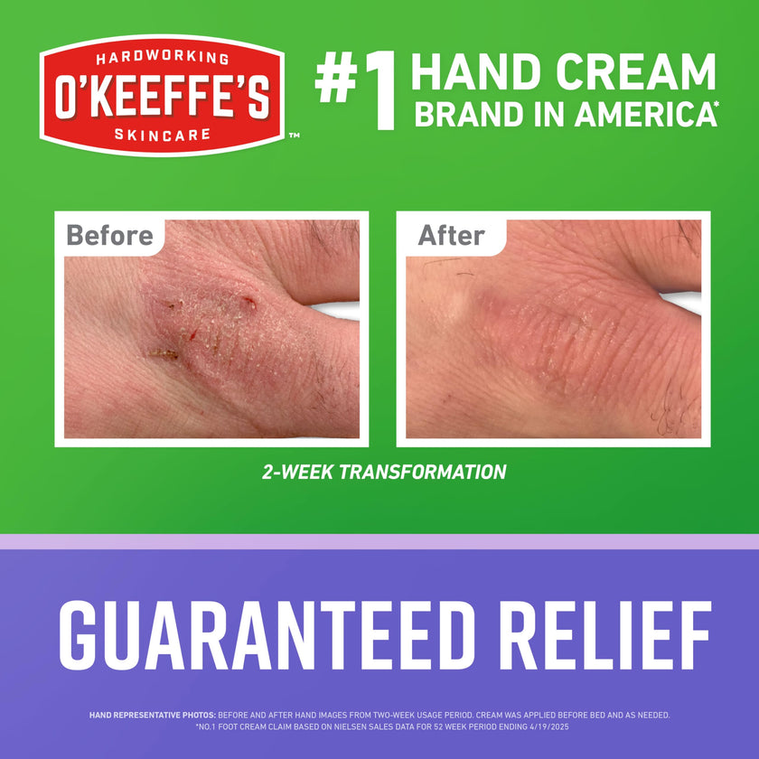 O'Keeffe's Working Hands Night Treatment Hand Cream, Restorative Lotion Works While You Sleep, Deep Conditioning Oils, 7oz/198g Tube, (Pack of 1) 🍁 All In One Marketplace Canada