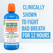 TheraBreath Fresh Breath Oral Rinse, Value Size, Clinically Shown to Fight Bad Breath for 12 Hours, Alcohol-Free & Dye-Free Mouthwash, Certified Vegan, Halal, Kosher & Gluten-Free, Icy Mint, 1L (Pack of 1) 🍁 All In One Marketplace Canada
