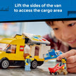 LEGO City: The LEGO Van Building Toy for Kids - Pretend Play Set for Boys & Girls, Ages 6+ - Delivery Van Toy W/2 Minifigures & 4 Mini LEGO Box Elements - Gift Idea for Birthdays - 60500 🍁 All In One Marketplace Canada