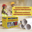 Maximum Heavy Duty Garbage Bags, 42-Gallon, 3 Mil, Clear Garbage Bags Extra Large, Tear Resistant, Industrial Strength, 32 Counts, Made In Canada 🍁 All In One Marketplace Canada