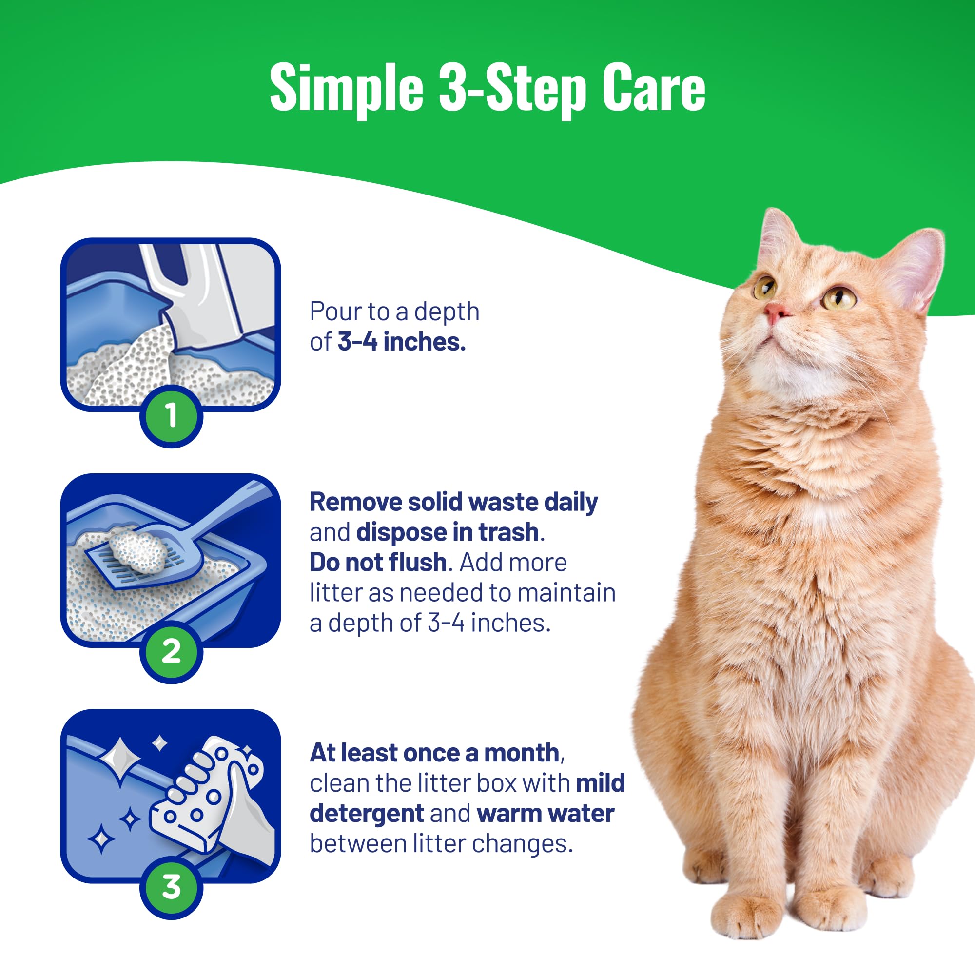 Cat's Pride Max Power: UltraClean Low Tracking Multi-Cat Clumping Litter - Keeps Paws & Home Clean - Up to 10 Days of Powerful Odor Control - 99% Dust Free - Unscented, 15 Pounds 🍁 All In One Marketplace Canada