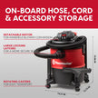 Vacmaster VBVB611PF 1101 6 Gal 5 Peak HP Wet/Dry Vac w. Detachable Blower 🍁 All In One Marketplace Canada