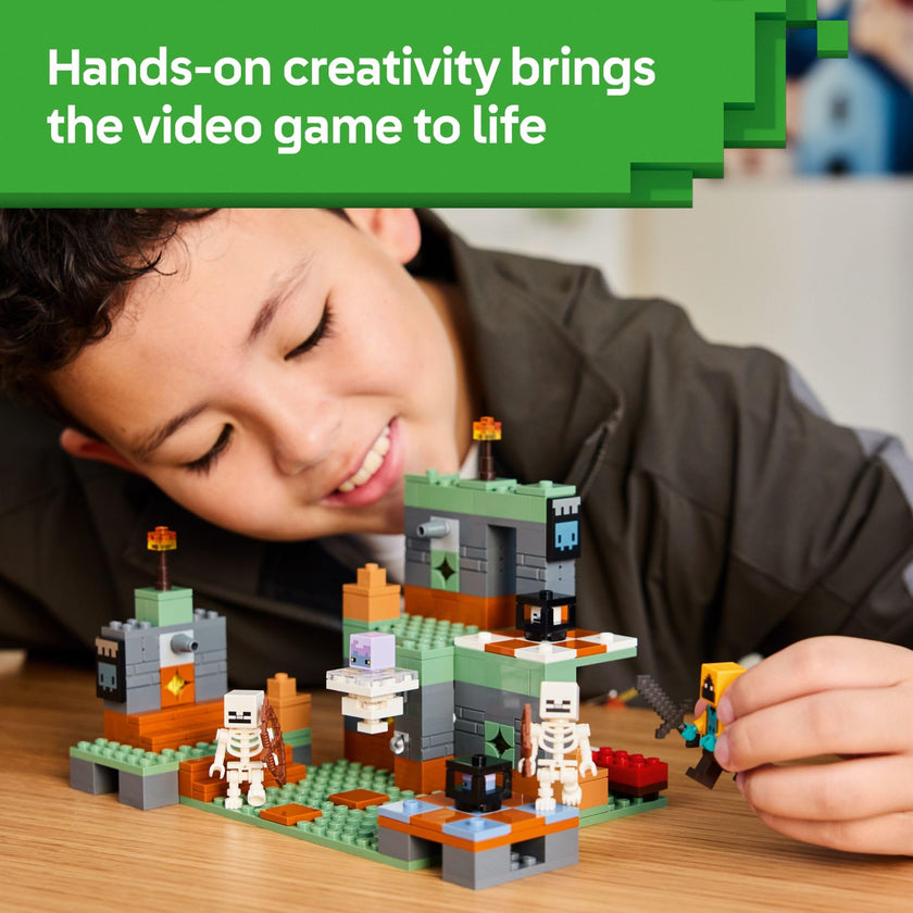 LEGO Minecraft The Trial Chamber Building Toy - Gamer Playset for Kids, Girls and Boys, Ages 8+ - Includes Shadow Hoodie Minifigure for Pretend Play - Birthday Gift Idea - 21271 🍁 All In One Marketplace Canada