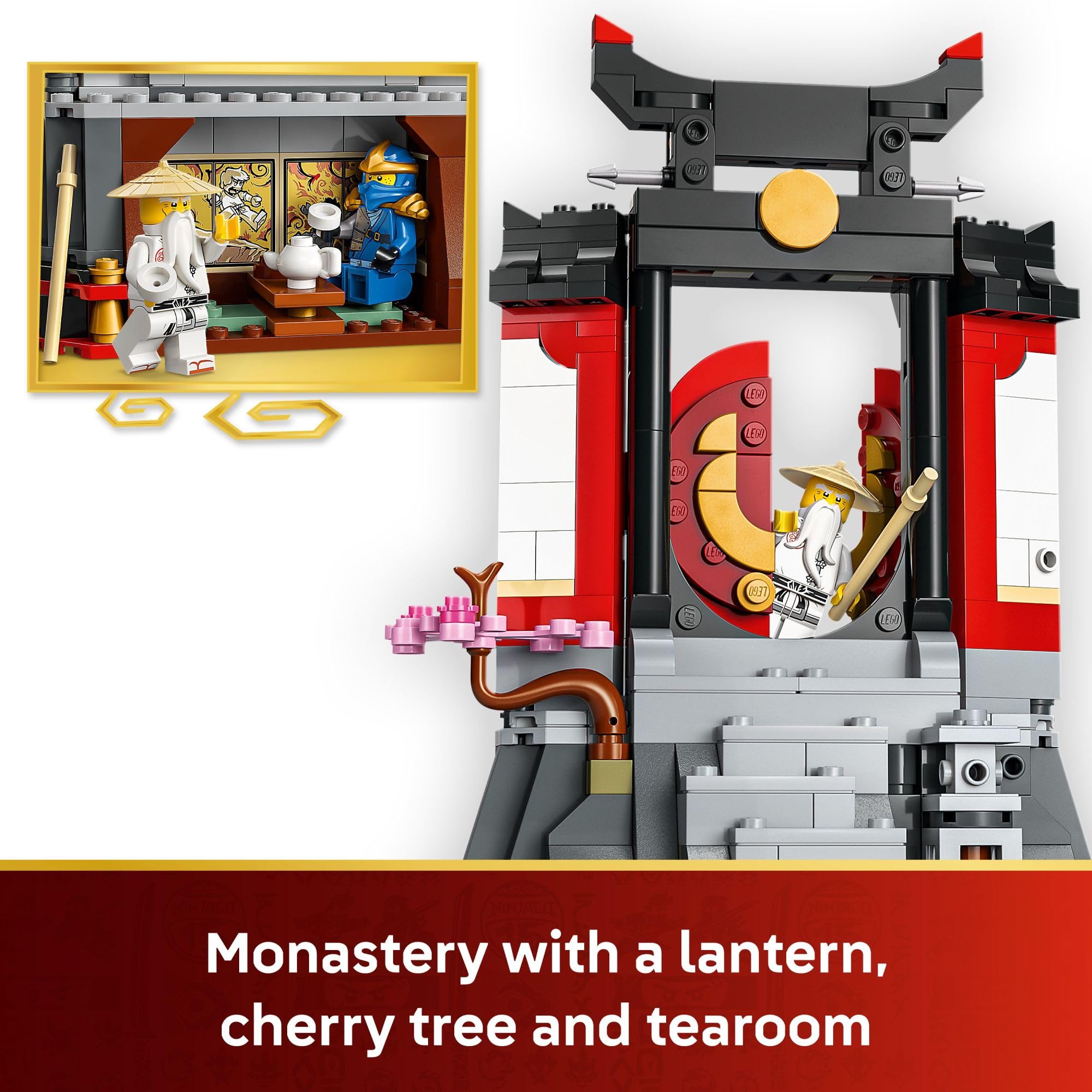 LEGO NINJAGO Ninja Character Display 15th Anniversary Building Toy for Kids, Ages 14+ - Ninja Playset W/Elemental Master of Lightning + 7 Minifigures - Gift Idea for Teen Boys & Girls - 71866 🍁 All In One Marketplace Canada