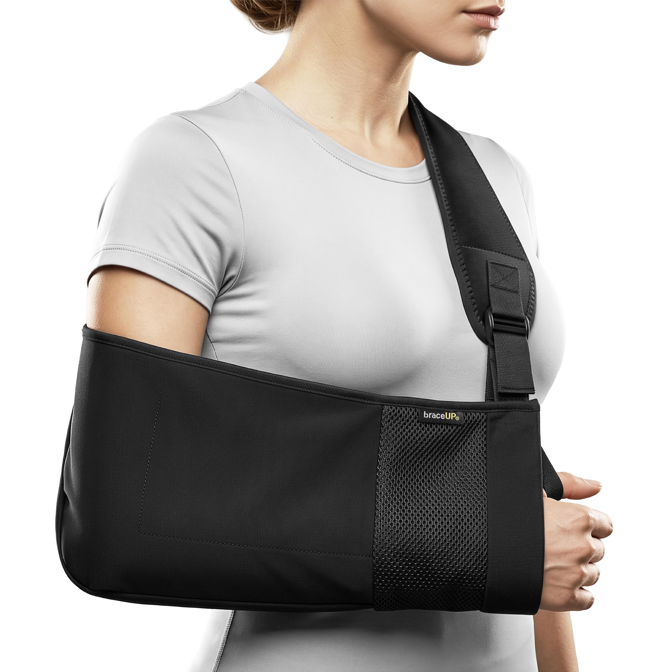 BraceUP Arm Sling for Shoulder Injury - Rotator Cuff Torn, Wrist and Elbow Surgery with Adjustable Padded Arm Support Strap 🍁 All In One Marketplace Canada