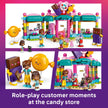 LEGO Friends Heartlake City Candy Store Building Toy - Pretend Play Set for Kids, Girls and Boys, Ages 6+ - with 2 Minidolls, a Micro-Doll, and a Cat Figure - Gift Idea for Birthday - 42649 🍁 All In One Marketplace Canada