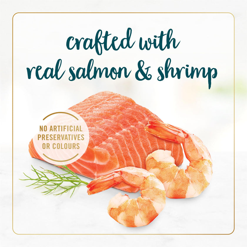 Fancy Feast Wet Cat Food, Pate Salmon & Shrimp Feast - 85 g Can (24 Pack) 🍁 All In One Marketplace Canada