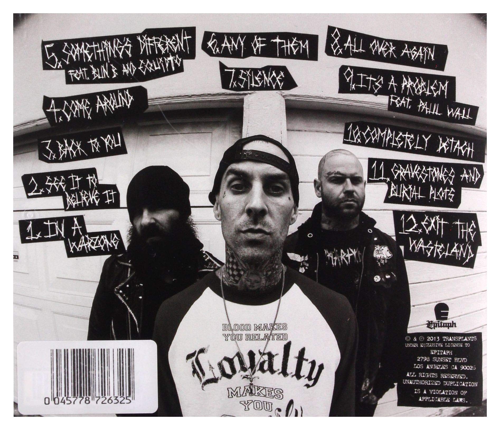 Transplants / In A Warzone - CD (Used)