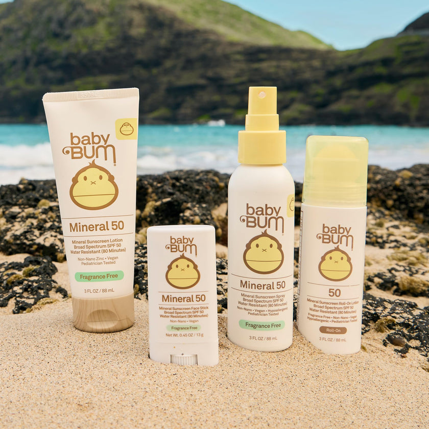 Sun Bum Baby Bum Spf 50 Sunscreen Face Stick | Mineral Uva/uvb Face and Body Protection for Sensitive Skin | Fragrance Free | Travel size | 13g 🍁 All In One Marketplace Canada