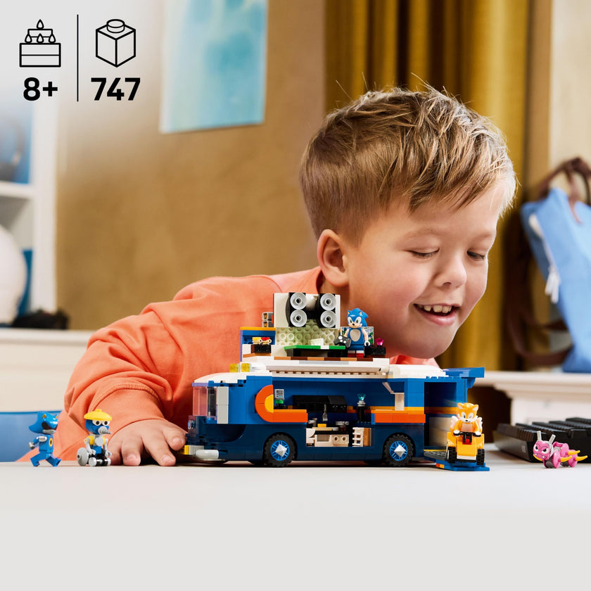 LEGO Sonic The Hedgehog Team Sonic Command Truck Building Toy - Pretend Play Vehicle W/5 Figures for Boys & Girls, Ages 8+ - Toy Building Blocks for Kids - Gift Idea for Birthdays - 77006 🍁 All In One Marketplace Canada