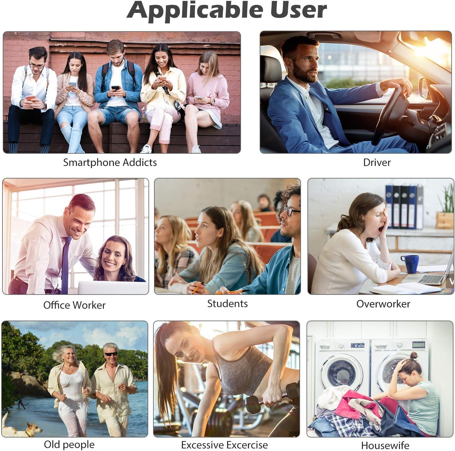 Belifu Dual Channel TENS EMS Unit with 12 Pads, 24 Modes Muscle Stimulator, Electronic Pulse Massager Muscle Massager for Pain Relief Therapy, Fastening Cable Ties, Dust-Proof Drawstring Storage Bag 🍁 All In One Marketplace Canada