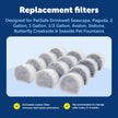 PetSafe Drinkwell Single Cell Carbon Replacement Filter, Dog and Cat Water Fountain Filters, 12 Pack White 🍁 All In One Marketplace Canada