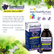 Sambucol Black Elderberry Anti-Viral Flu Care | Quickly Relieves Cold & Flu Symptoms | Immune Support & Antioxidant | Ideal for Families | Syrup, 230 mL, blue 🍁 All In One Marketplace Canada