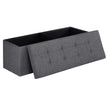 SONGMICS 110 cm Folding Storage Ottoman Bench, Padded Seat 🍁 All In One Marketplace Canada