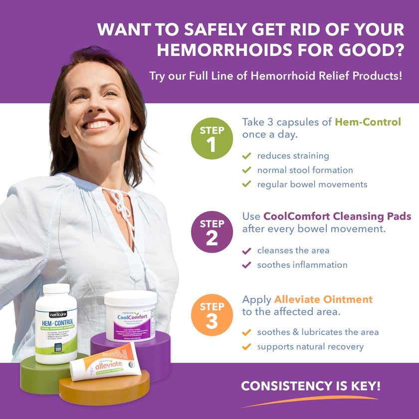 CoolComfort Personal Cleansing Pads with Organic Witch Hazel and Aloe Vera - All Natural and Fast Acting Wipes for Hemorrhoid Burning, Itching, Pain and Swelling - 100 Pads - No Parabens 🍁 All In One Marketplace Canada