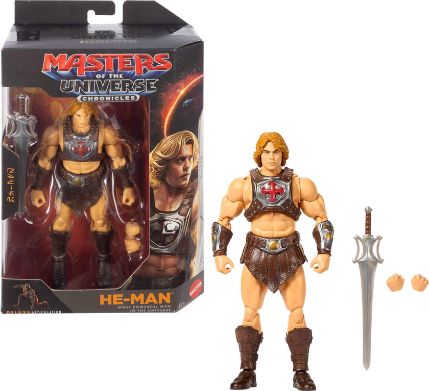 Masters of the Universe Action Figure Chronicles He-Man, 6.5 Inch 2026 Movie Accurate Hero, 30 Points Articulation 🍁 All In One Marketplace Canada