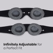 Manta Original Sleep Mask - Maximum Blackout Sleep Mask for Deep Sleep, Adjustable with Detachable Eye Cups, Zero Eye Pressure for Back & Belly Sleepers, Ideal for Travel, Shift Work & Daytime Sleep 🍁 All In One Marketplace Canada