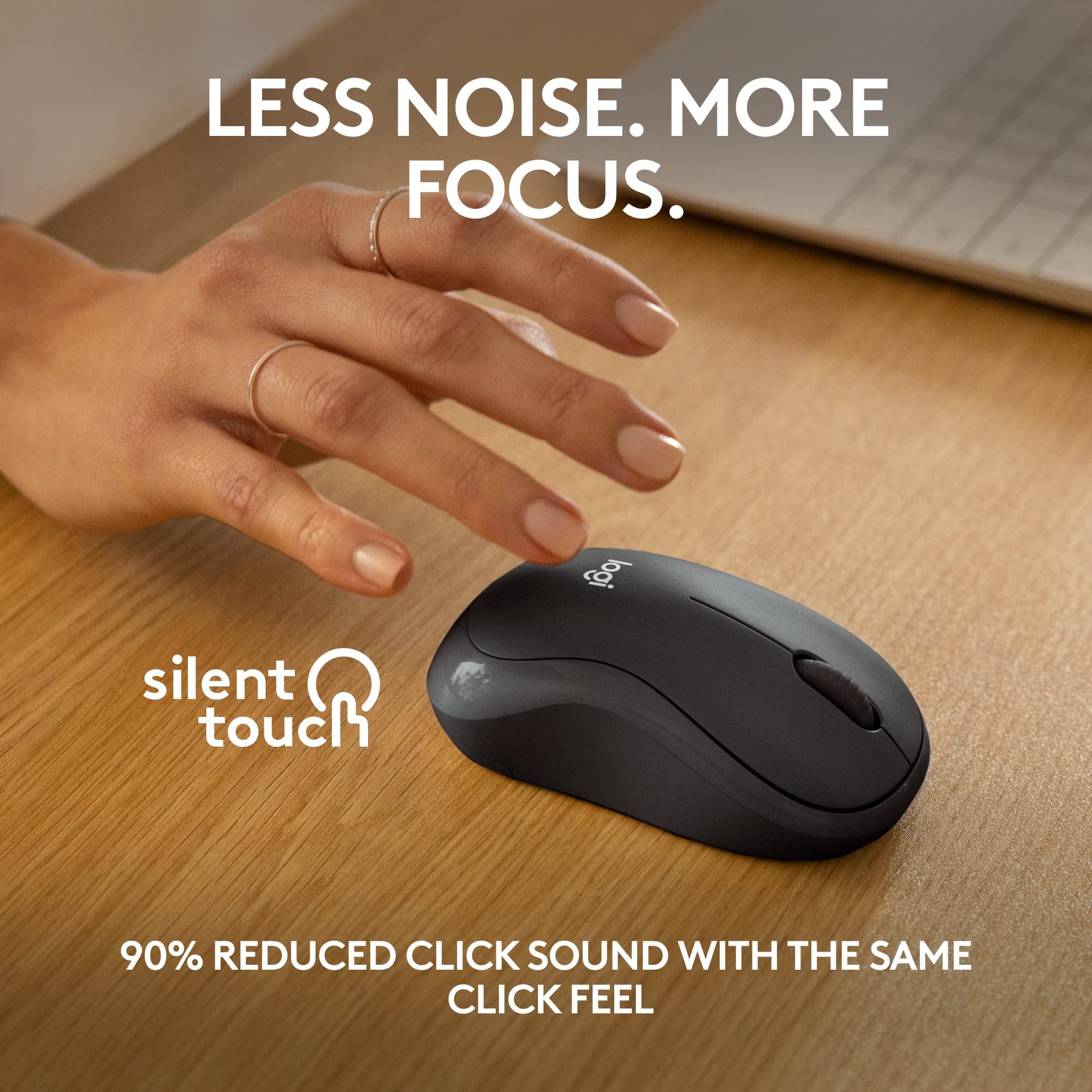 Logitech M240 Silent Bluetooth Mouse, Wireless, Compact, Portable, Smooth Tracking, 18-Month Battery, for Windows, macOS, ChromeOS, Compatible with PC, Mac, Laptop, Tablets - Graphite 🍁 All In One Marketplace Canada