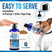Omega 3 Fish Oil for Dogs – Liquid Dog Fish Oil Supplement – Supports Skin & Coat Health – Joint, Brain & Heart Support – for All Breeds & Ages 🍁 All In One Marketplace Canada