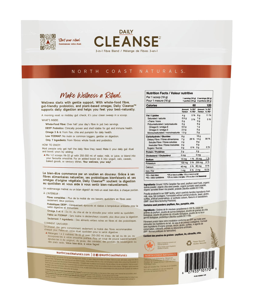 North Coast Naturals Ultimate Daily Cleanse with Superior Fibre (1 kg (pack of 1)) 🍁 All In One Marketplace Canada