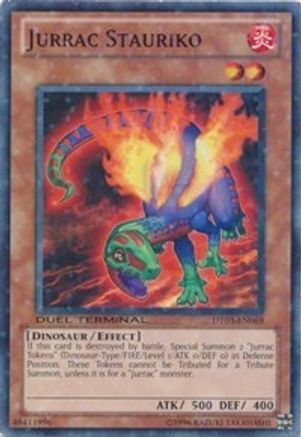 Jurrac Stauriko (DT03-EN069) - Duel Terminal 3 Limited