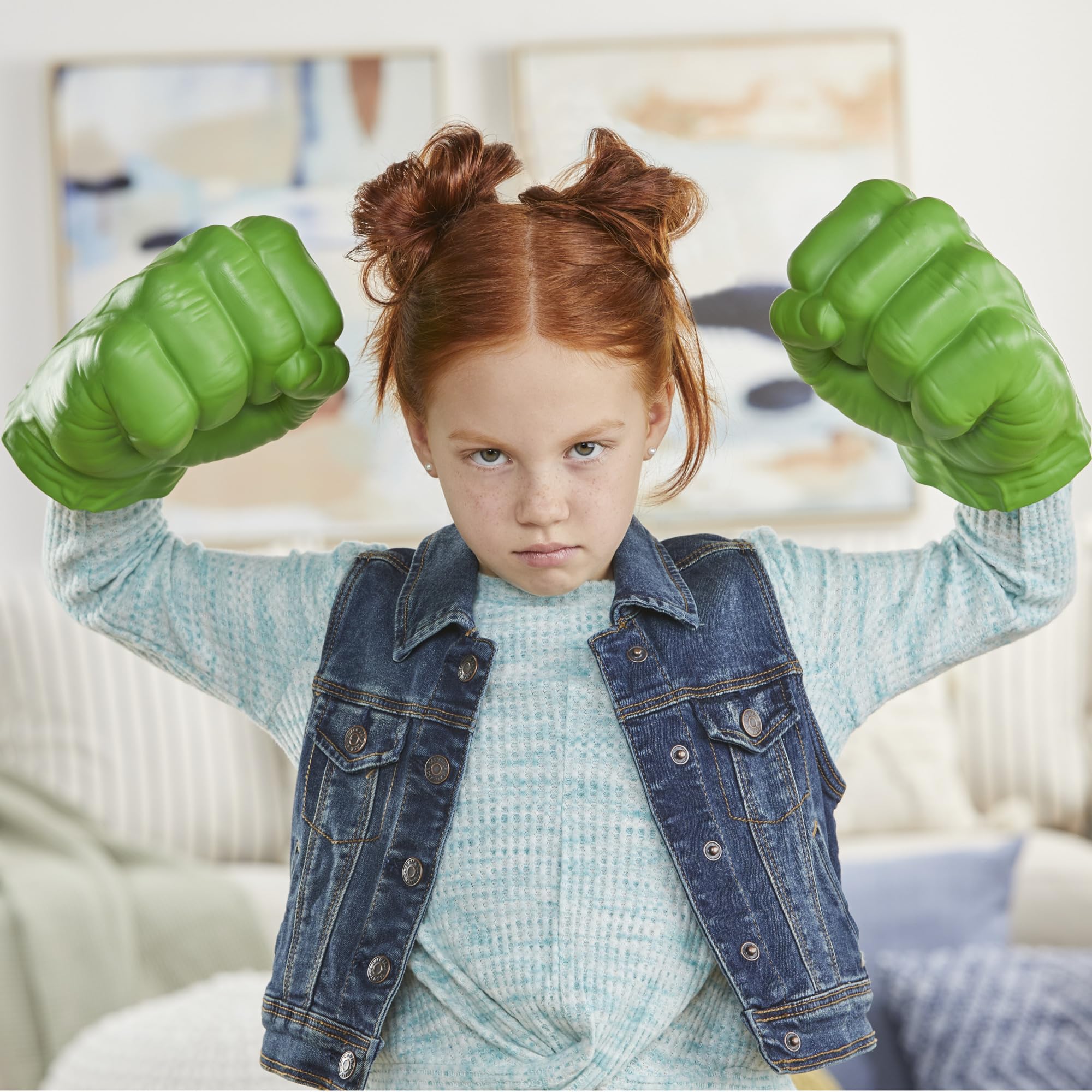 Marvel Hulk Gamma Smash Fists, Soft Foam Role Play Toy, Avengers Super Hero Toys for Kids Ages 5 and Up 🍁 All In One Marketplace Canada