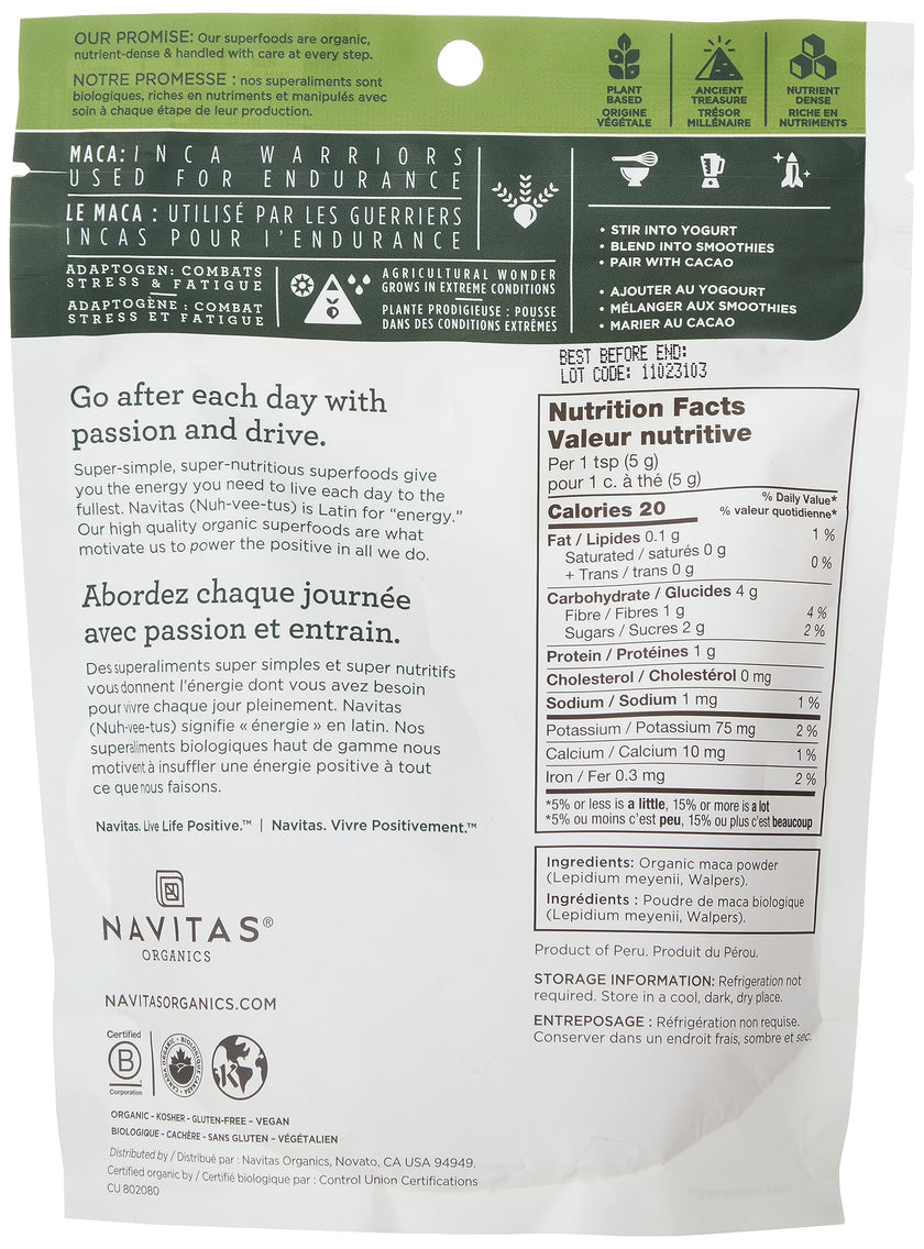 Navitas Organics - Maca Powder (227g)