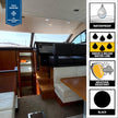 SIKA - Multi-Purpose Adhesive and sealant for Boats - Sikaflex-291 - Black - Marine use - Makes Elastic and Vibration-Resistant Seals - Low Odour - 300 mL 🍁 All In One Marketplace Canada